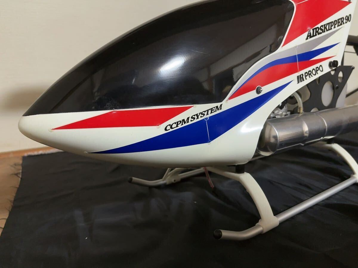 JR PROPO AIR SKIPPER 90 エアースキッパー 飛行機 ヘリコプター ラジコン エンジン_画像2