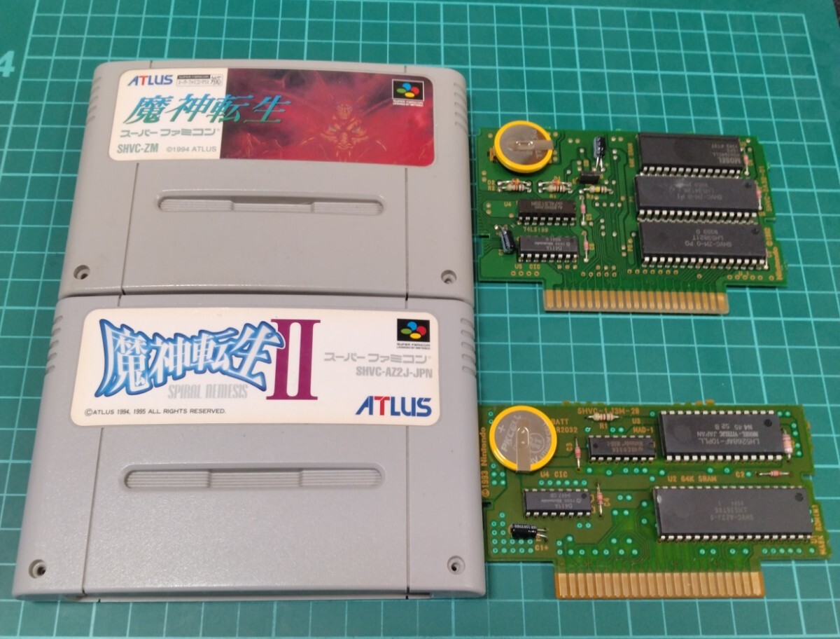 旧約・女神転生 電池交換 スーパーファミコン SFC スーファミ 旧約・女神転生 電池交換 スーパーファミコン SFC スーファミ