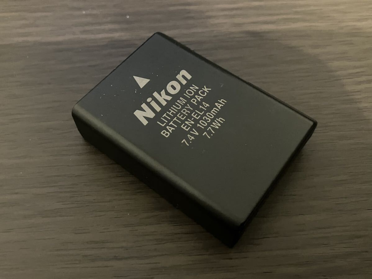 ニコン EN-EL14 純正バッテリー Df D5300 3500などに_画像2