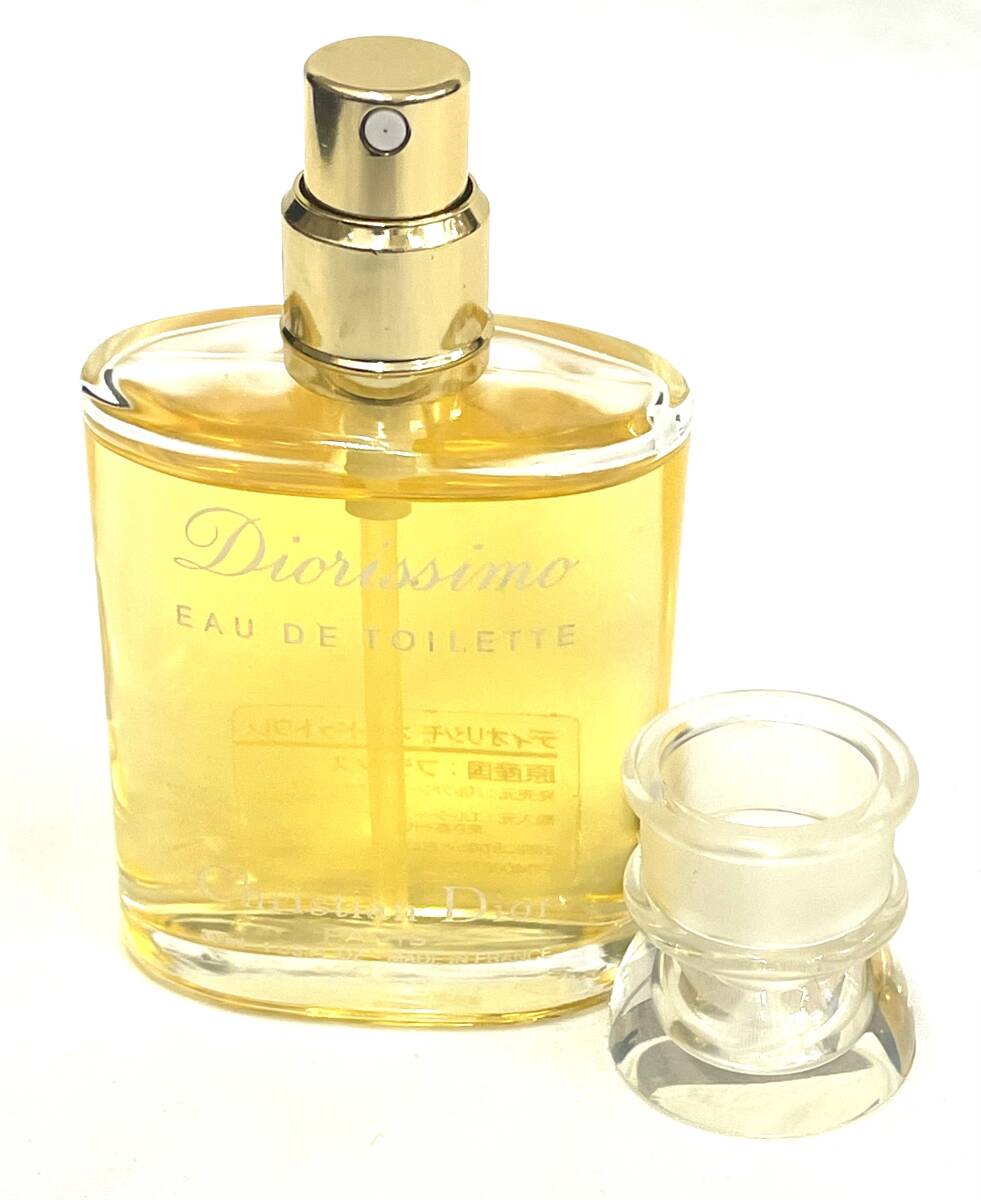 【B】【10660】☆★Dior　ディオール　Diorissimo　ディオリッシモ　オードゥトワレ　30ml　満量に近い　箱無し　現状品★☆　　_画像5