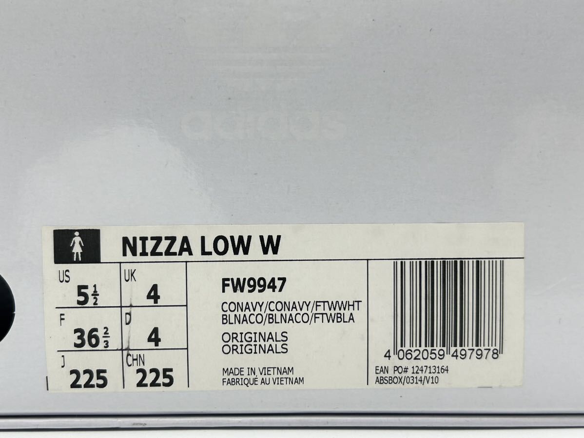 adidas・ORIGINALS NIZZA LOW Wアディダス オリジナルス ニッツァ ロー ウィメンズ・22.5cm・新品_画像10