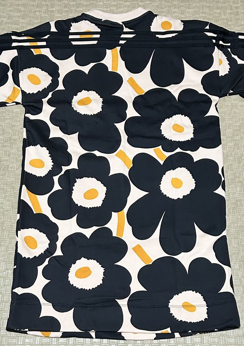 adidas×MARIMEKKO・アディダス×マリメッコ スウェット ワンピース 裏起毛・M サイズ・新品_画像3