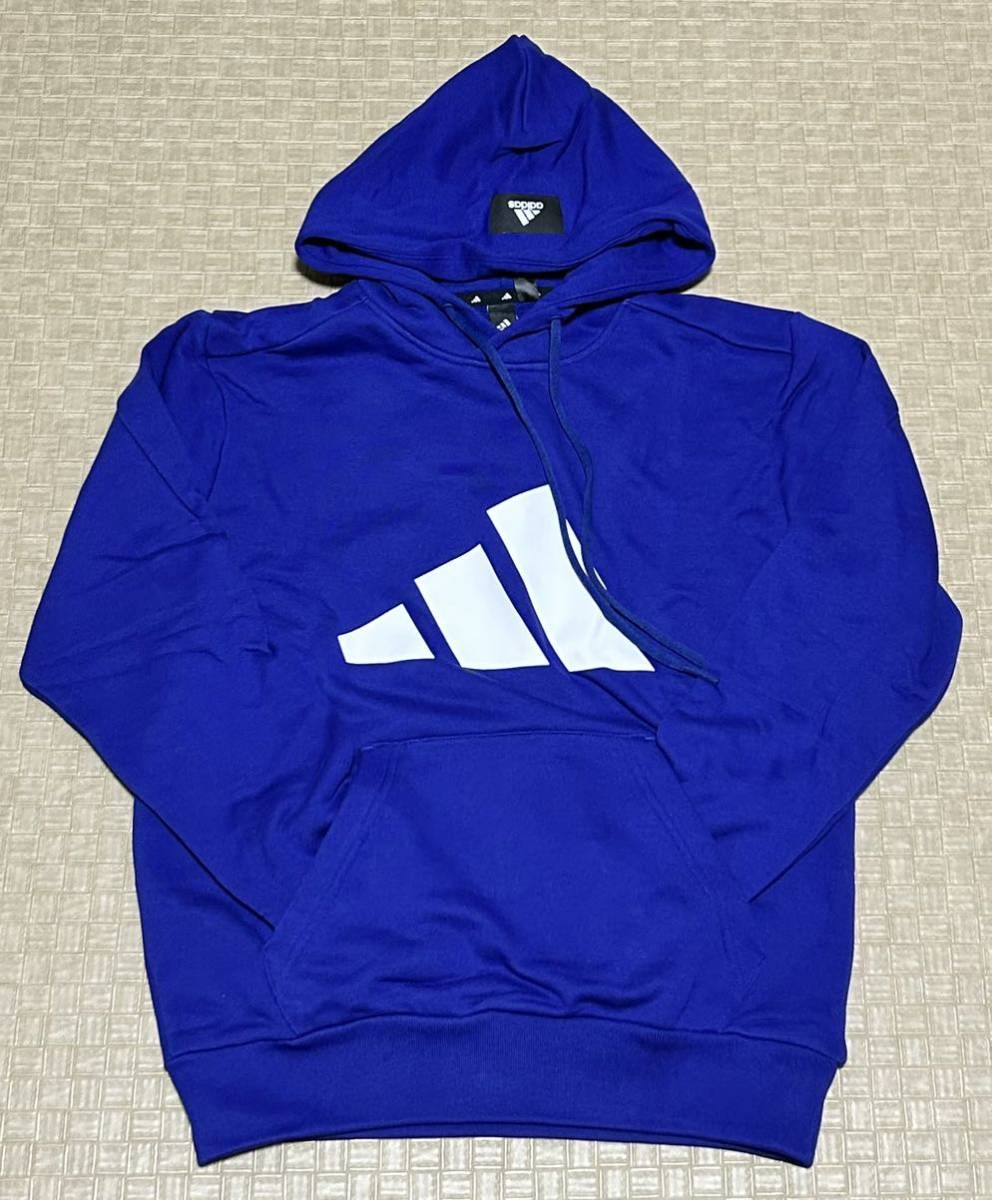 新品・正規品・M サイズ・adidas・アディダス 上下セット フューチャー アイコン ロゴ グラフィック スウェット パーカー&パンツ_画像2