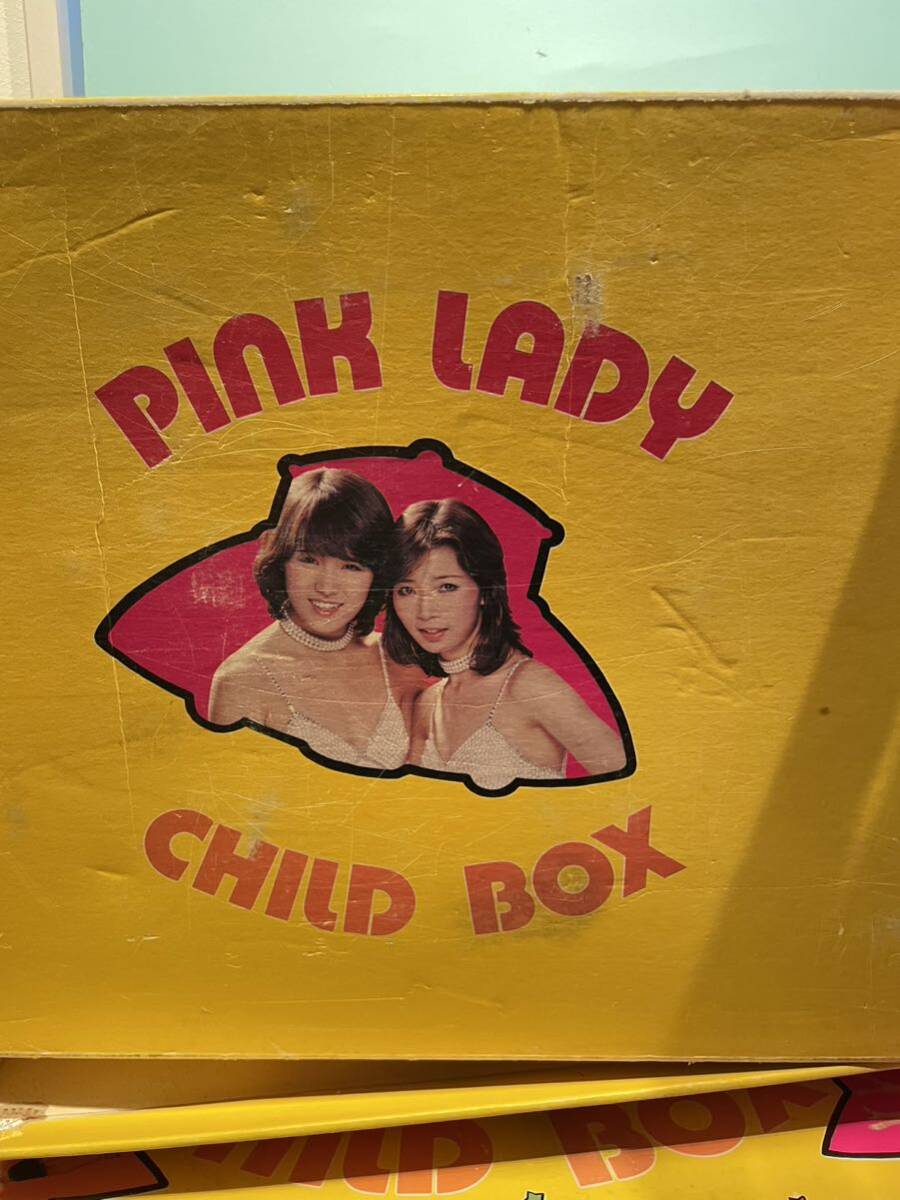 3.28 昭和レトロ　PINK LADY CIHLD BOX POP LADY 2点　まとめて　激レア　T&C MUSIC_画像7