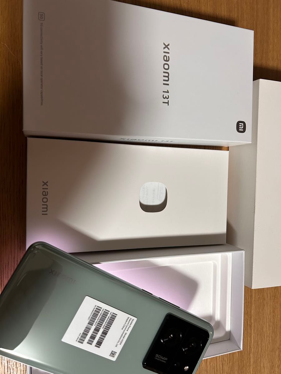新品未使用】 Xiaomi 13T メドウグリーン （ネットワーク制限〇