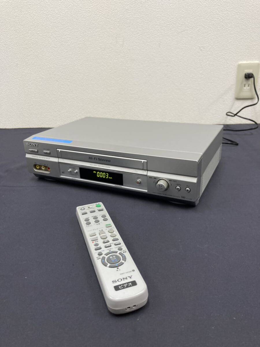 ソニー　SONY ビデオカセットレコーダー　VHS　Hi-Fi　SLV-NX15_画像3