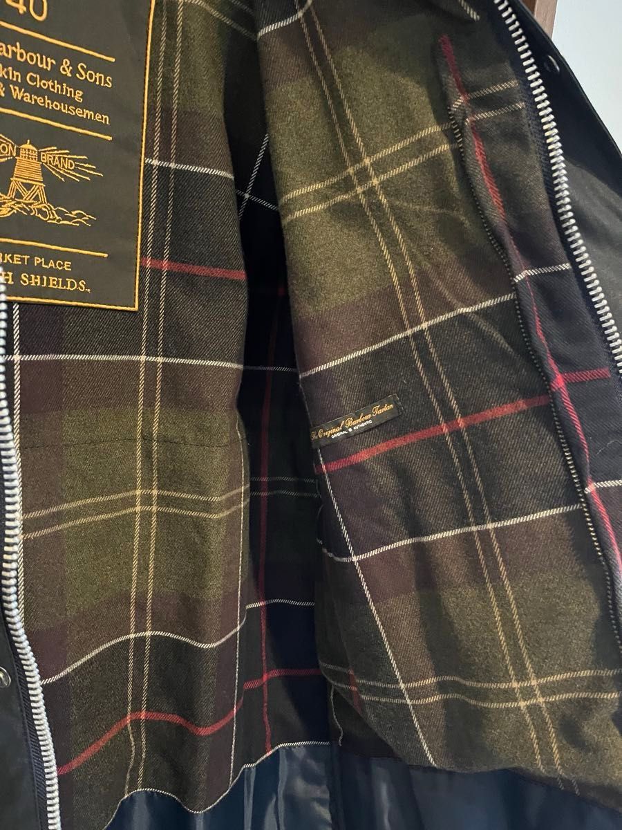 Barbour バブアーbeaufort ビューフォート　40周年限定モデル　ファーライナー付き