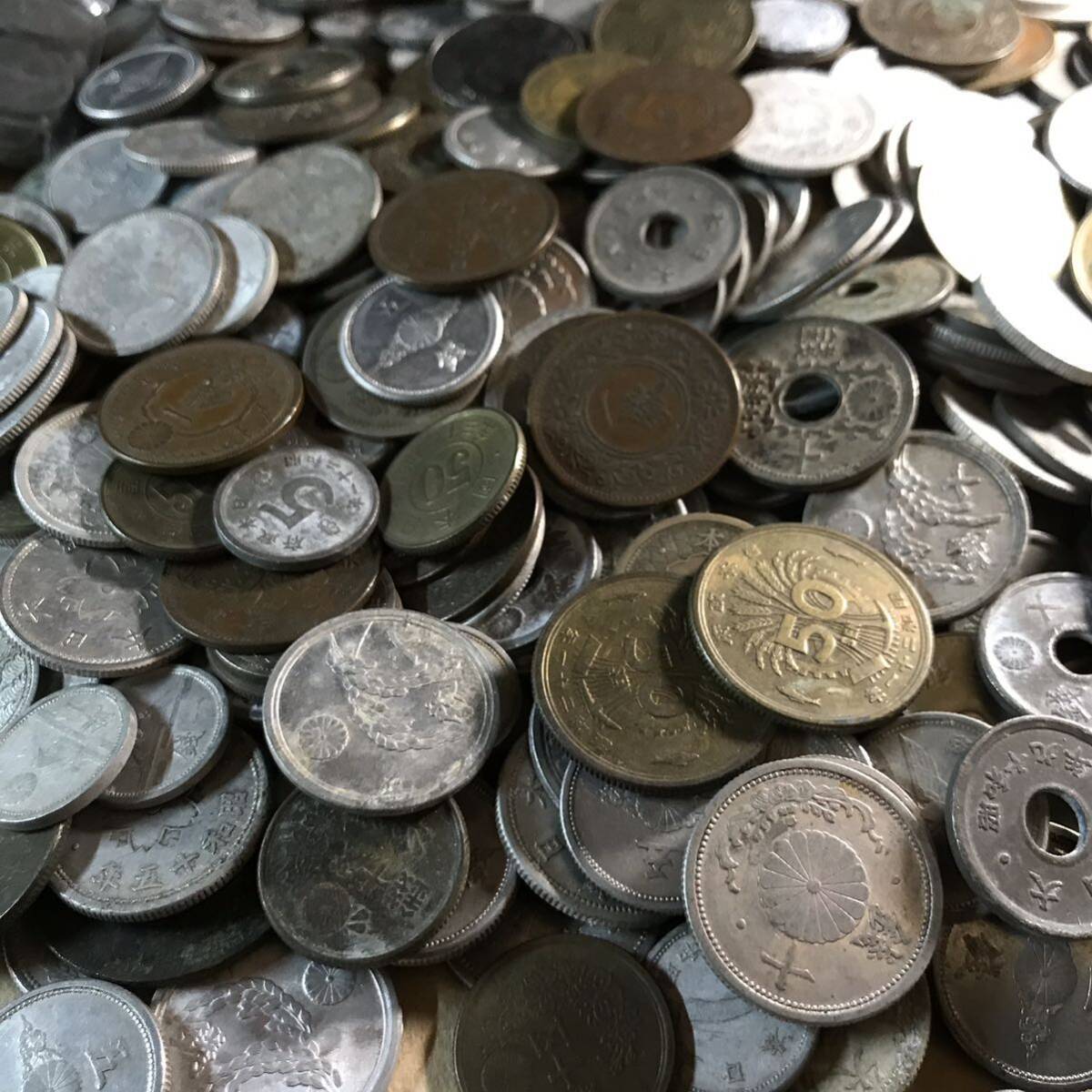 【おまとめ】近代銭　硬貨　総重量約2kg 3-7_画像8