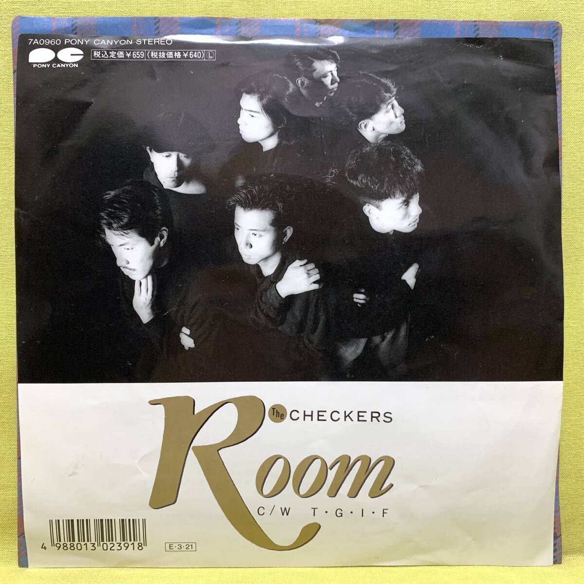 ■チェッカーズ■Room/T・G・I・F■'89■即決■EPレコードの画像1