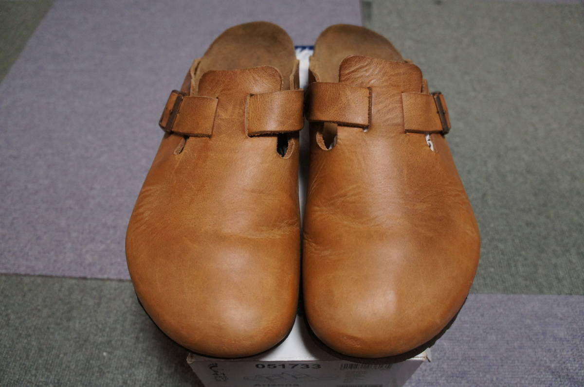  sending 520 jpy production end popular color Boston Birkenstock oil do leather Anne teak brown 