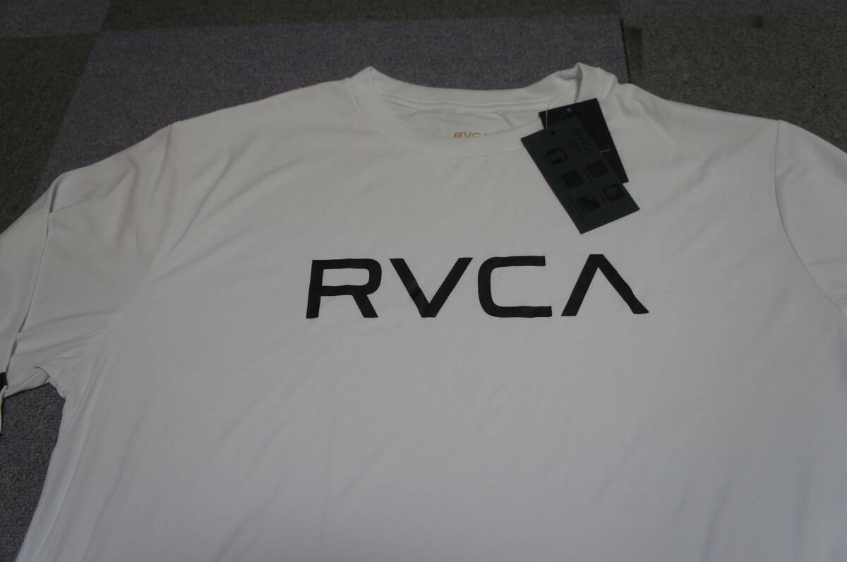 送込み 新品 RVCA ルーカ 希少 完売 ビッグルーカ ロングスリーブTシャツ 白黒 スケボー サーフ_画像2