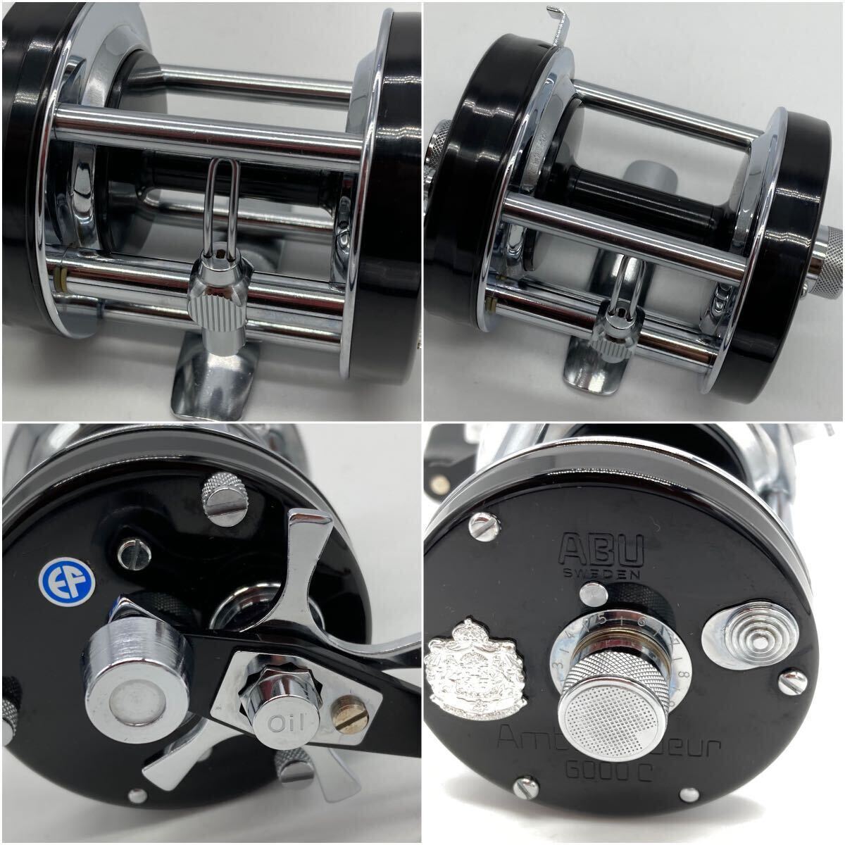 美品 アブ アンバサダー 6000C ABU Ambassdeur 雷魚 ナマズ 怪魚 美品 アブ アンバサダー 6000C ABU Ambassdeur 雷魚 ナマズ 怪魚