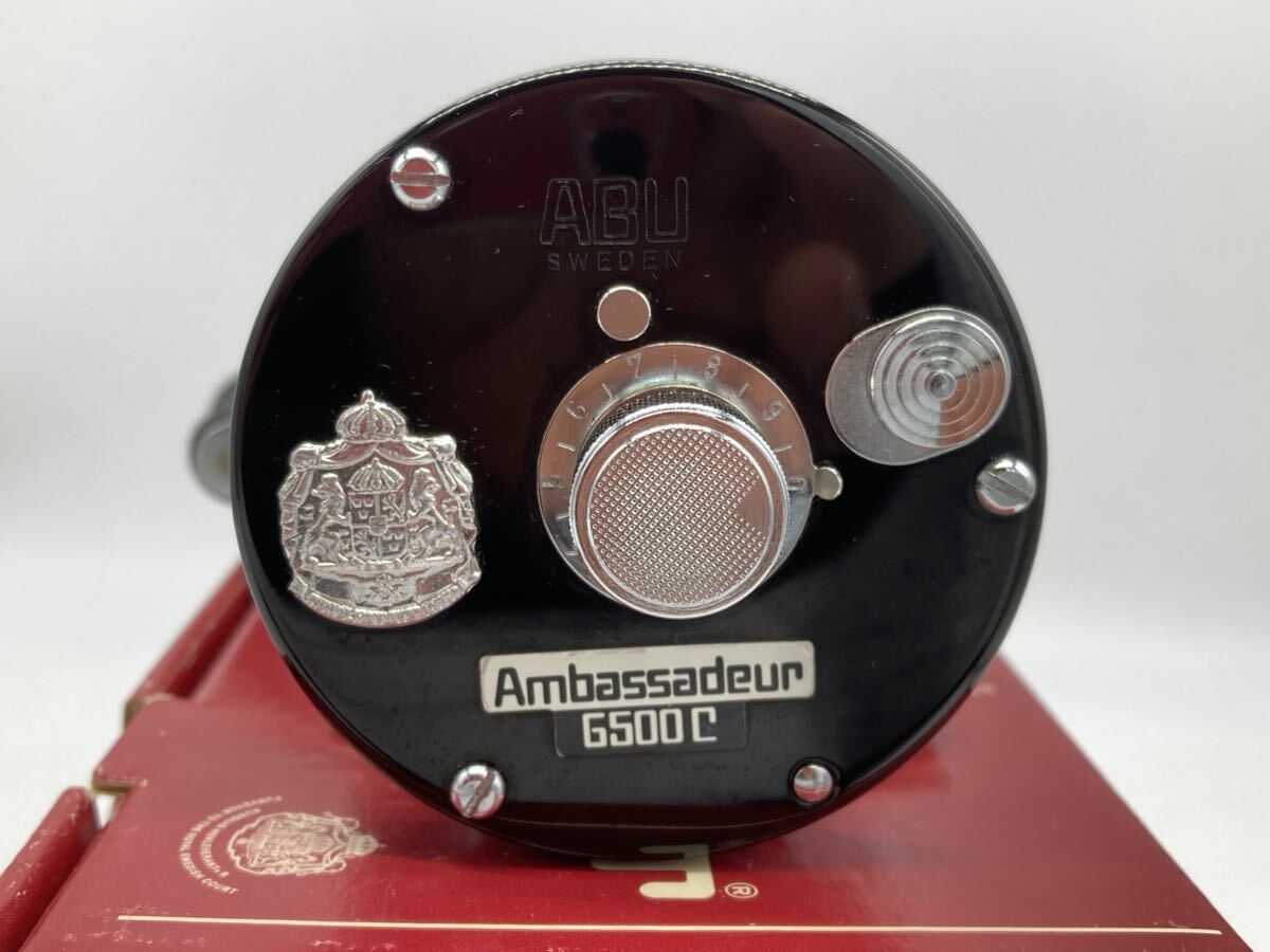 美品 アブ アンバサダー サイモン 6500C ブラック ステッカー 美品 アブ アンバサダー サイモン 6500C ブラック ステッカー