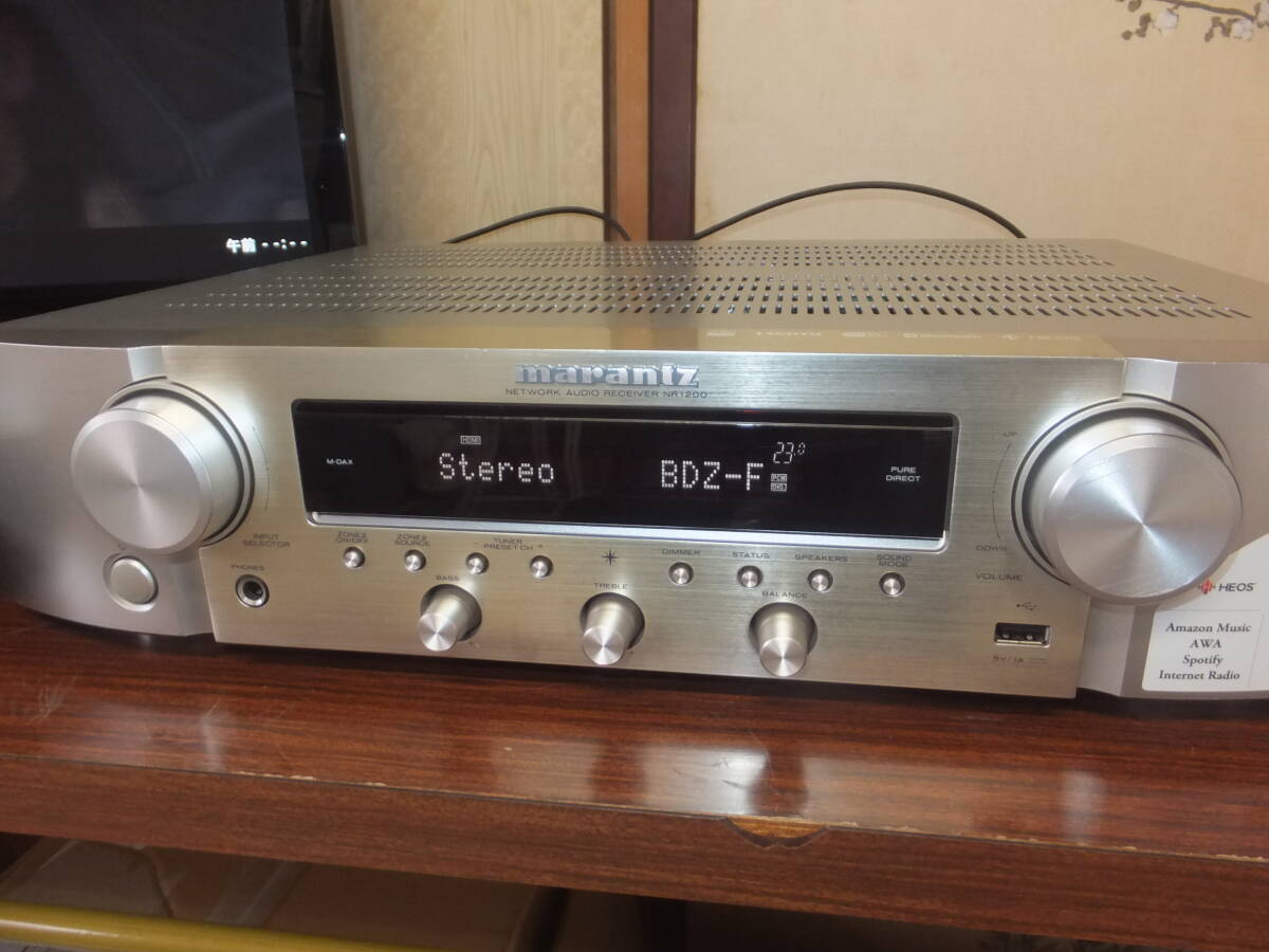 Marantz NR1200 HDMIセレクター搭載HI-FIステレオアンプ マランツ 中古動作品　2020年製_画像5