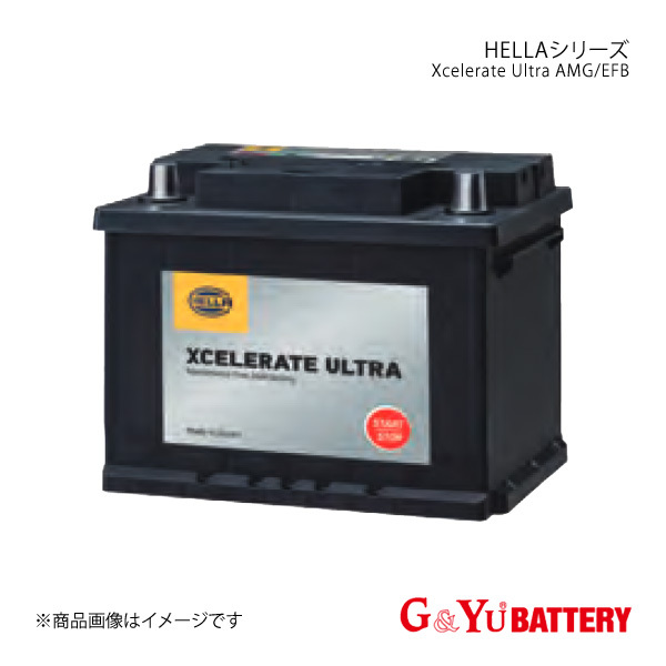 G&Yu BATTERY/G&Yuバッテリー HELLA AGM AUDI A4 8K5/B8 ABA-8KCDH 品番:AGM L3