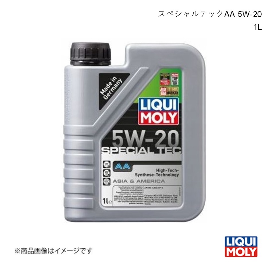 LIQUI MOLY/リキモリ エンジンオイル スペシャルテックAA 5W-20 1L bB C20/21/25 1.3 4WD QNC25 2005- 20792_画像1