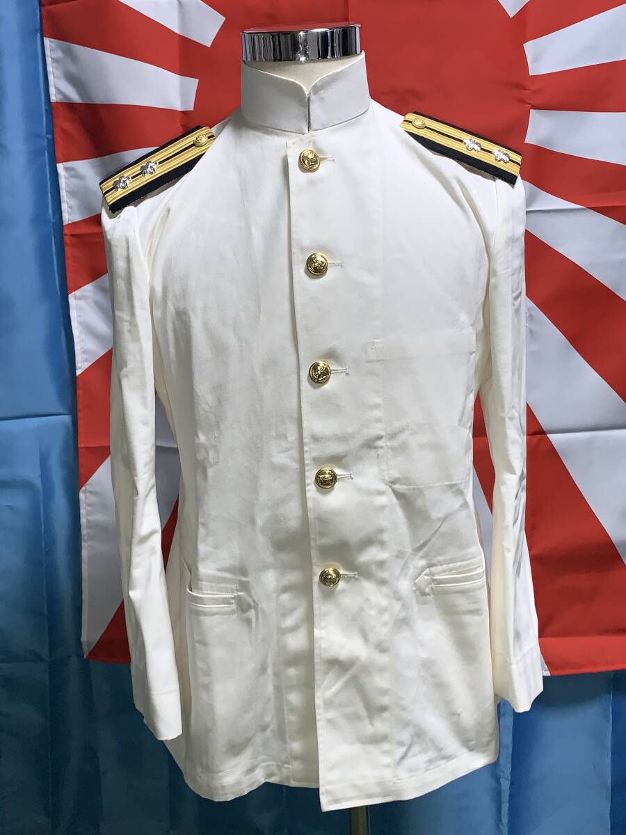 【精巧複製・未使用】大日本帝国海軍 士官 第二種軍装 夏服 Mサイズ ／ 日本海軍 日本軍 将校 制服 軍服 艦これ 提督 海上自衛隊_画像1