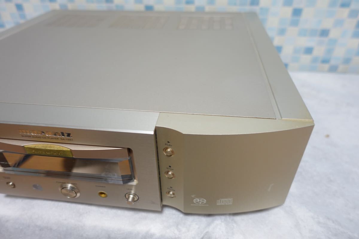 マランツMarantz SA-15S1 SACDプレーヤー ジャンク品_画像3