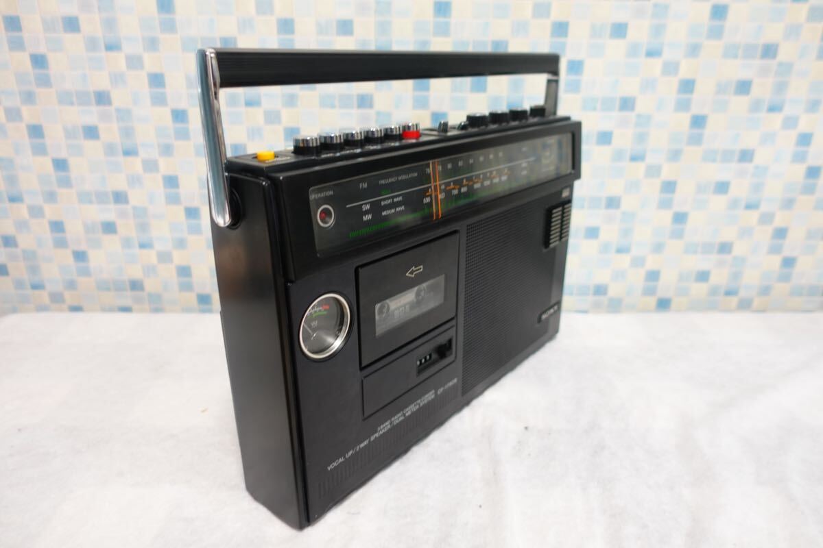 SONY ソニー CF-1790B FM/MW/SW 3バンド 2WAY ラジカセ ラジオ カセット動作品 元箱付の画像5