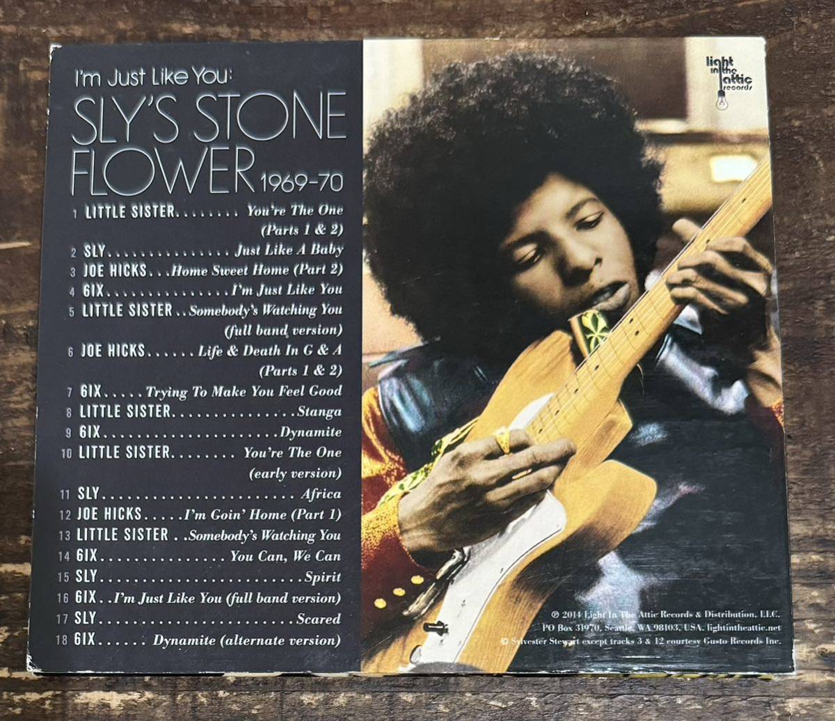 レアトラック編集盤 CD】Sly’s Stone Flower 1969-70 コンピ■SLY & FAMILY STONE■LITTLE SISTER■JOE HICKS■エレクトロファンク の画像3