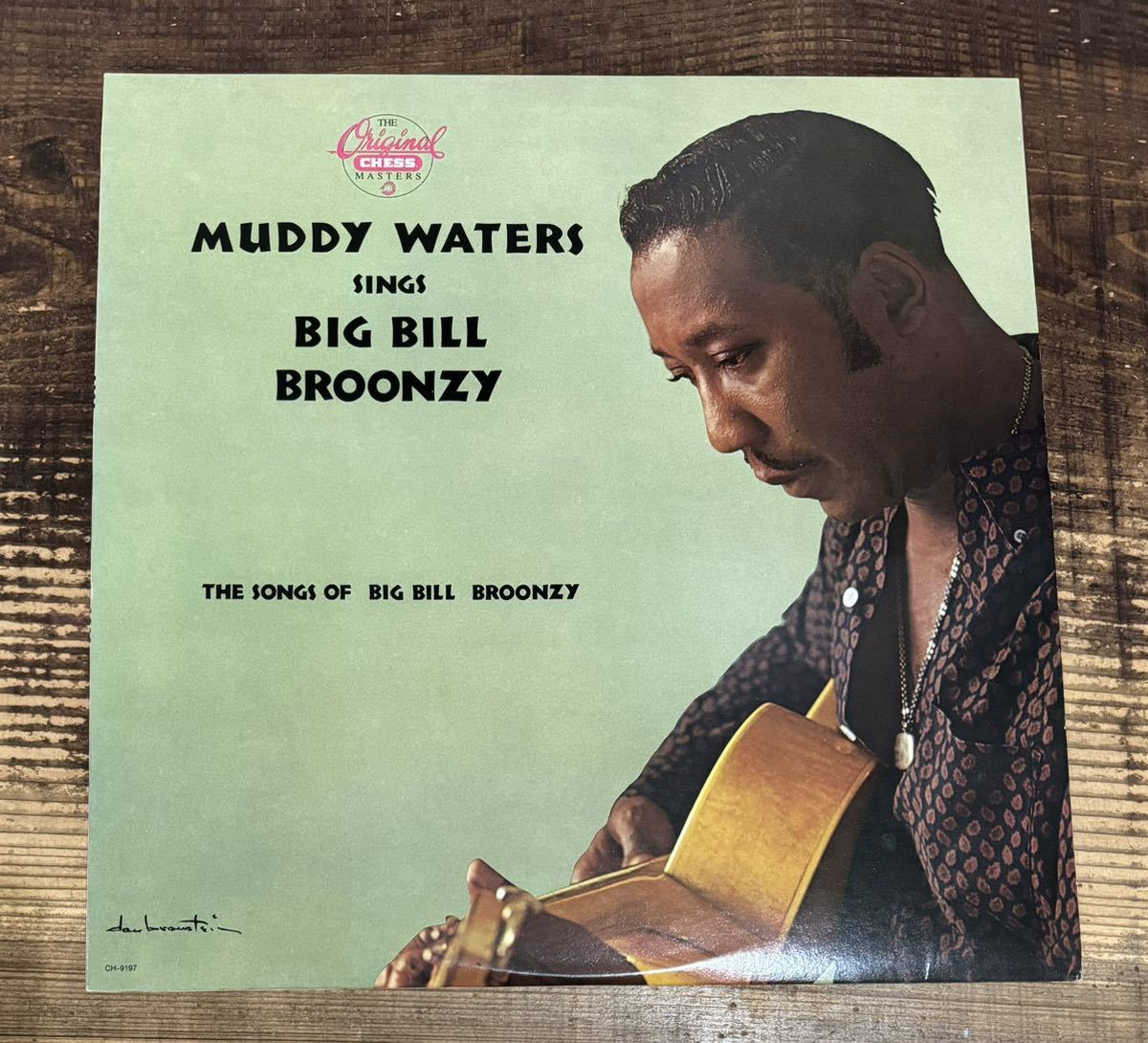 名盤 LP レコードCHESS CH-9197】MUDDY WATERS■SINGS BIG BILL BROONZY■マディ・ウォーターズ■BLUES ブルース■検) ROLLING STONES_画像4