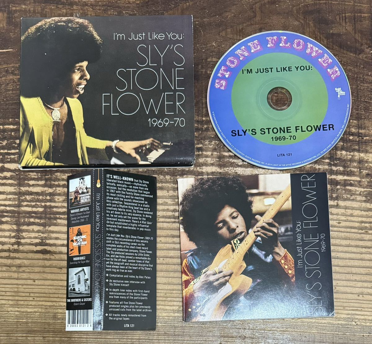 レアトラック編集盤 CD】Sly’s Stone Flower 1969-70 コンピ■SLY & FAMILY STONE■LITTLE SISTER■JOE HICKS■エレクトロファンク の画像1