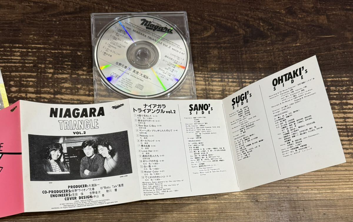 帯付 CD4枚セット】大滝詠一■A LONG VACATION■EACH TIME■NIAGARA TRIANGLE VOL.1-2■大瀧詠一 山下達郎 ナイアガラ 細野晴臣 佐野元春_画像5