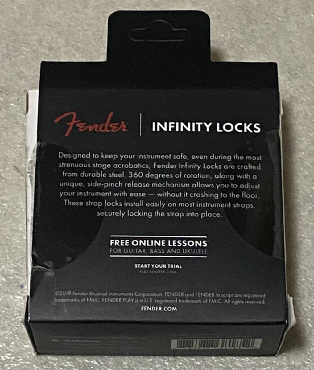 フェンダー ストラップロックピン FENDER INFINITY LOCKS _画像3