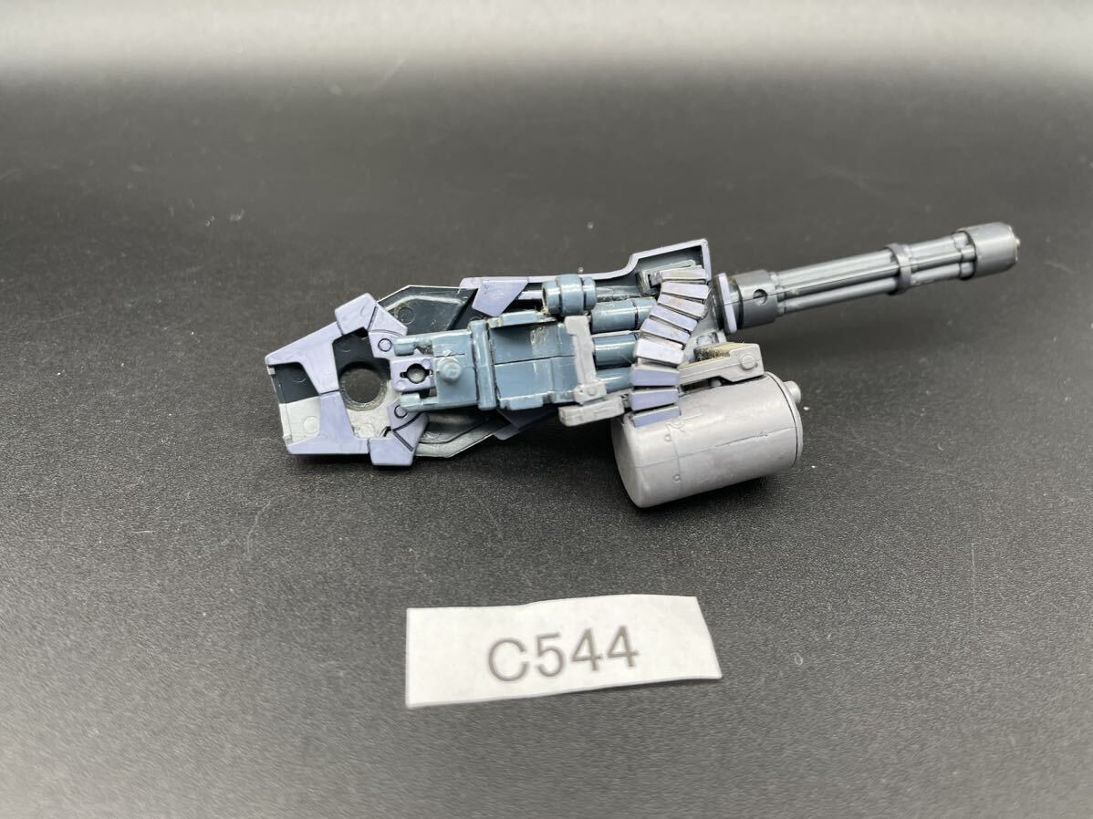 即決 同梱可 C544 武器 ガトリングシールド HG 1/144 グフ カスタム フライトタイプ ガンダム ガンプラ 完成品 ジャンク_画像2