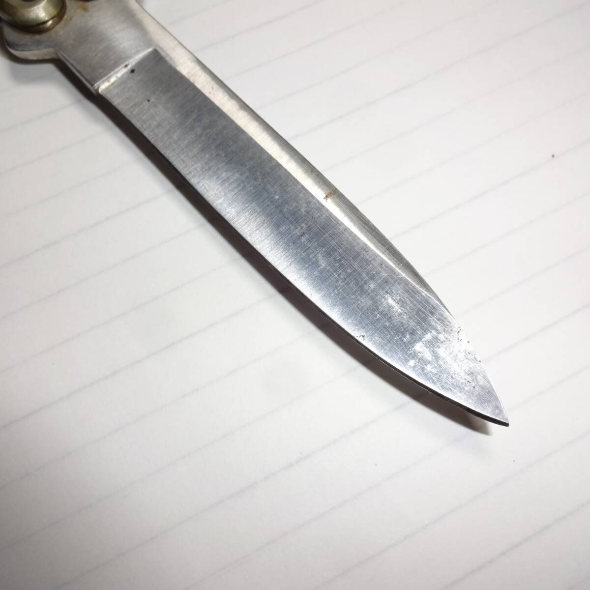 バタフライナイフ 折りたたみ式ナイフの画像8