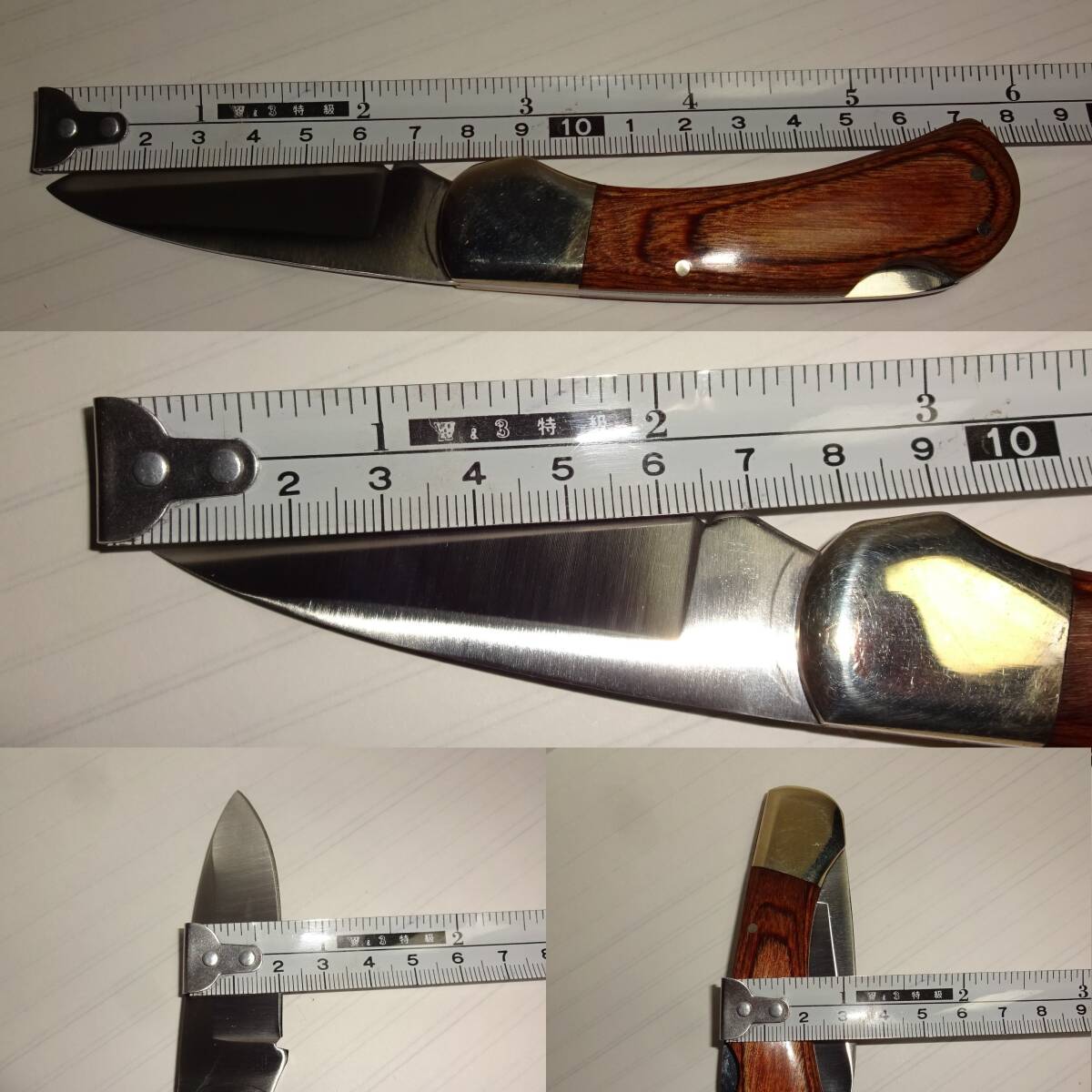 SEKI-JAPAN フォールディングナイフ　全長17.8ｃｍ　折りたたみナイフ　アウトドアナイフ_画像7