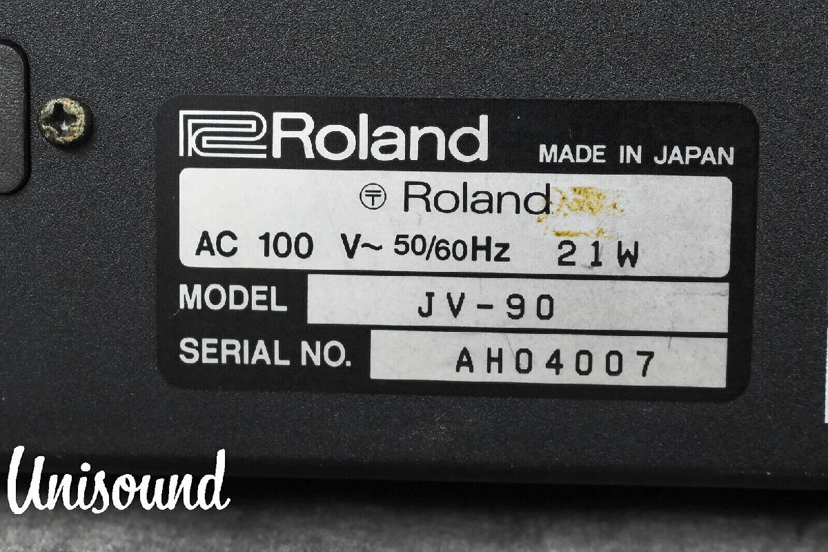 Roland ローランド JV-90 シンセサイザー★F_画像9