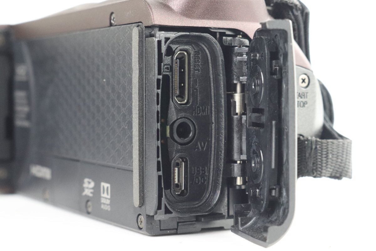 JVC ビデオカメラ Everio GZ-F270-T ブラウン 耐衝撃 耐低温 32GB【難あり品】★F_画像7