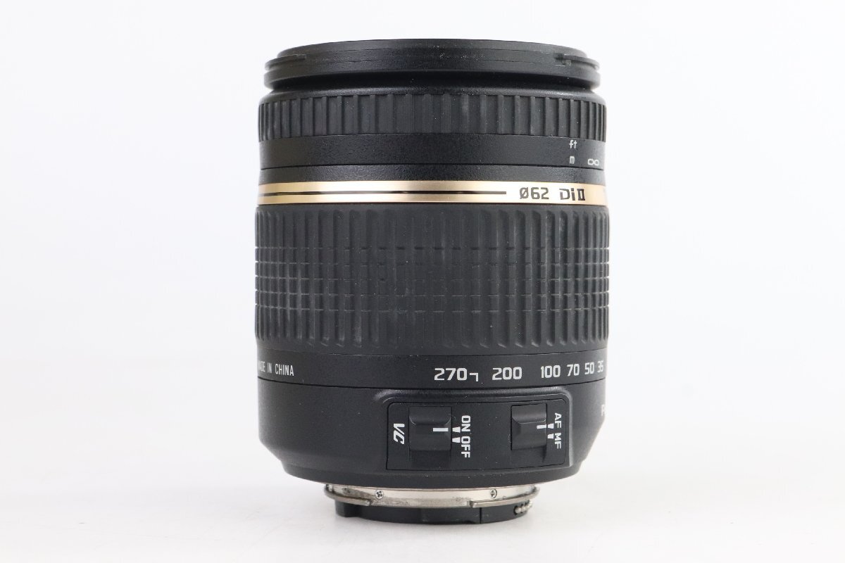 TAMRON タムロン 18-270mm F3.5-6.3 Di II VC PZD 高倍率ズームレンズ Nikon用【難あり品】★Fの画像5