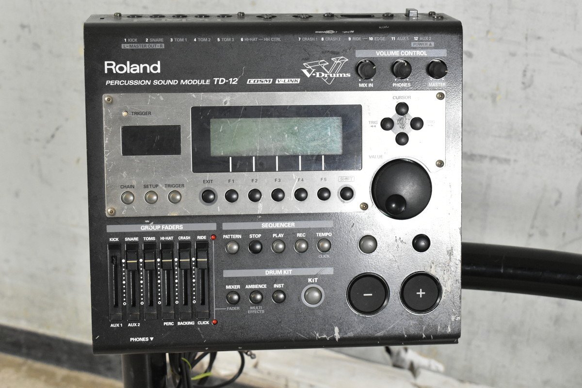 Roland/ローランド 電子ドラム TD-12 V-Drums【ジャンク品】の画像3