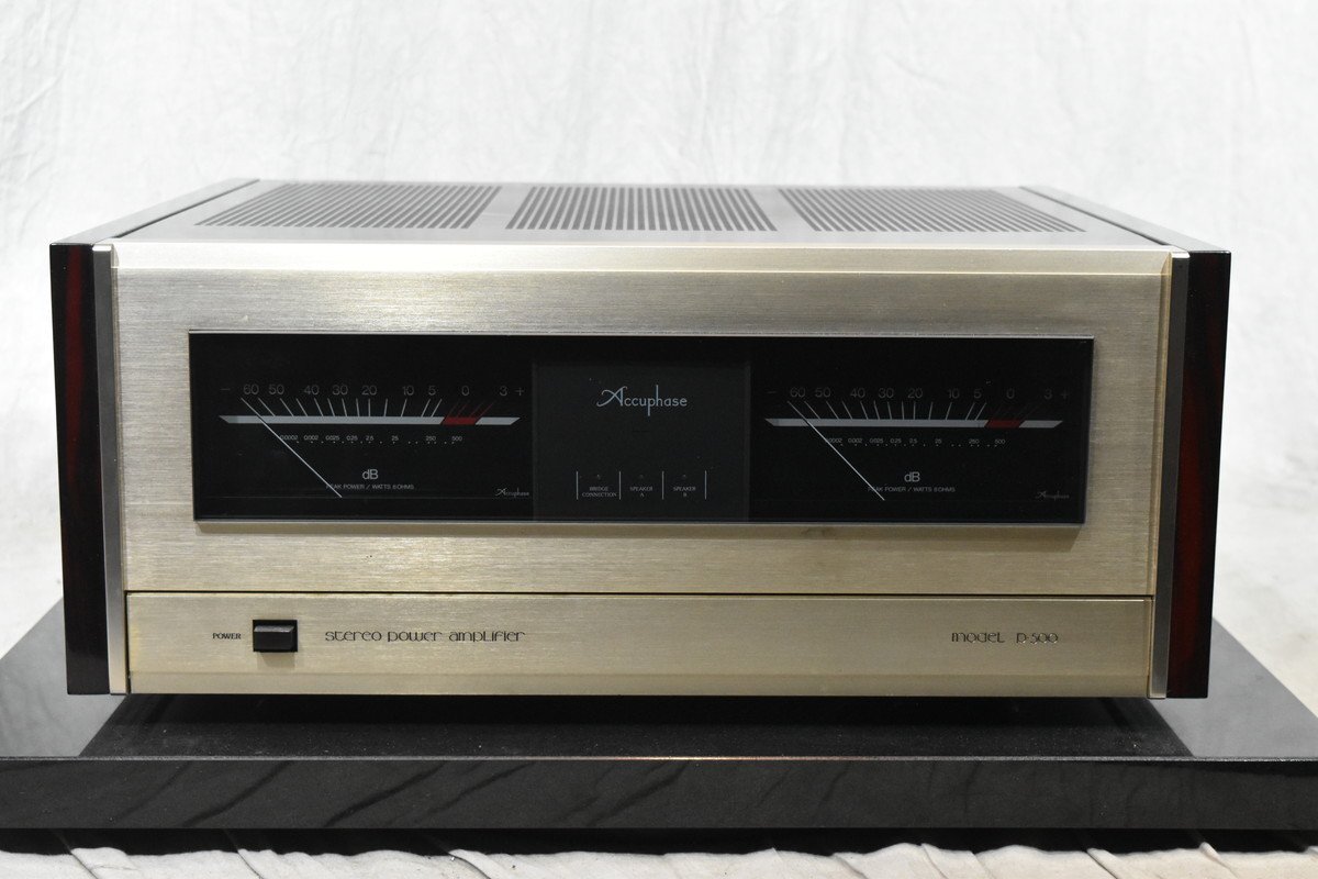 【送料無料!!】Accuphase アキュフェーズ P-500 パワーアンプの画像2