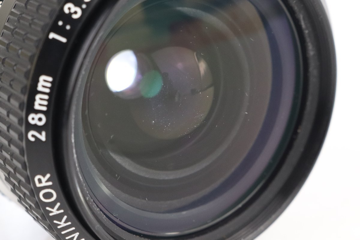 Nikon ニコン NIKKOR マニュアルフォーカスレンズ 4本セット 20mm 28mm 50mm 105mm 【現状渡し品】★F_画像9