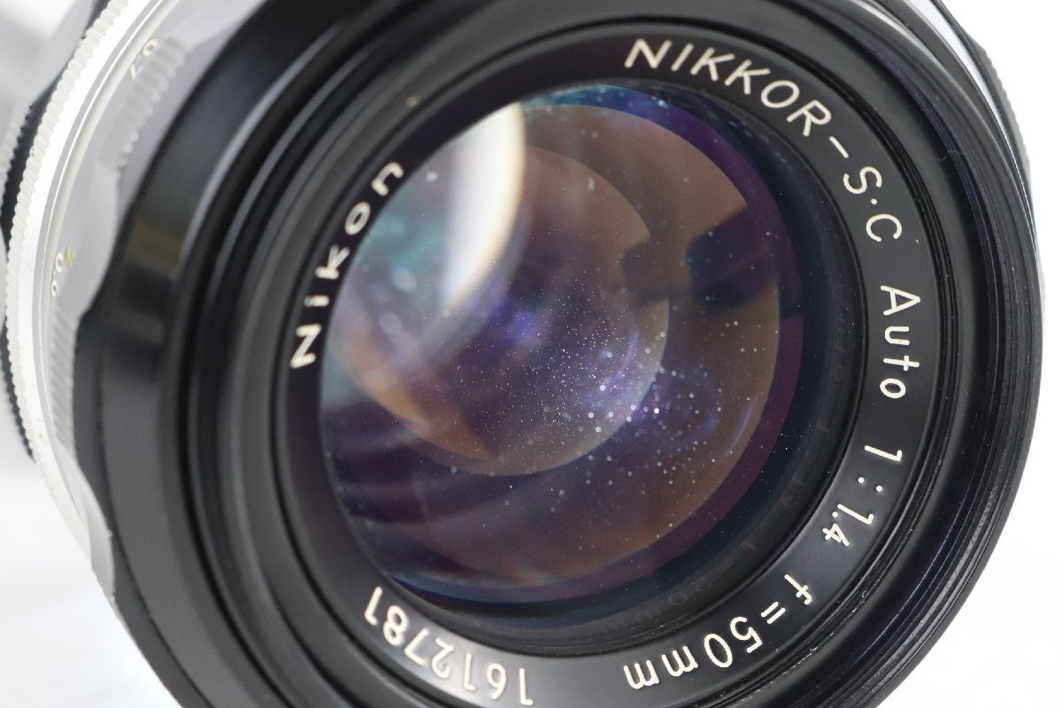 Nikon ニコン NIKKOR マニュアルフォーカスレンズ 4本セット 20mm 28mm 50mm 105mm 【現状渡し品】★F_画像8