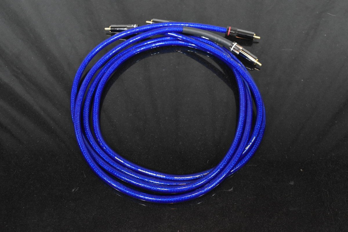 Zonotone/zono цветный RCA кабель пара 6NAC-Granster 2000α 1.5m * оригинальная коробка приложен 