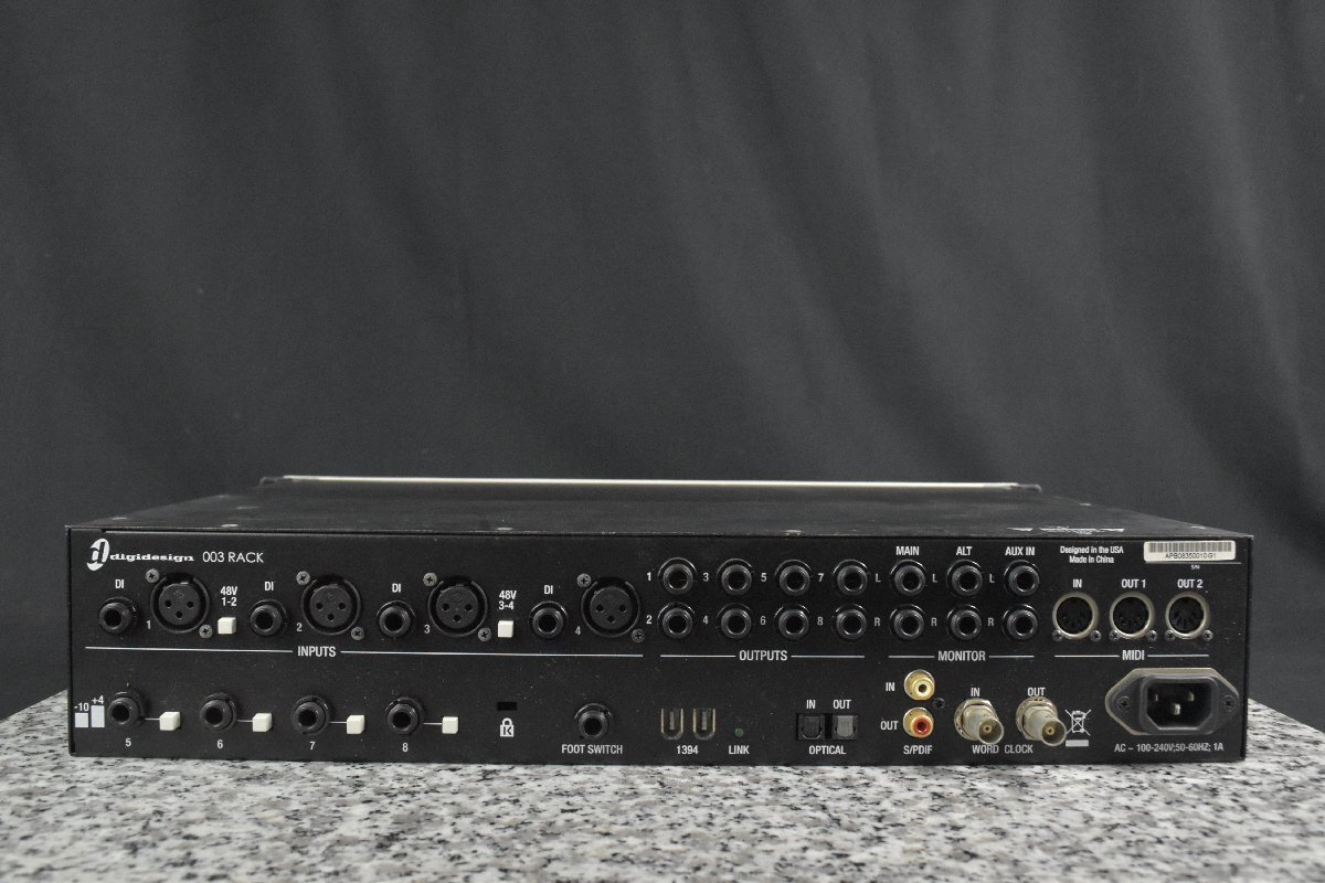 Digidesign デジデザイン 003 Rack オーディオインターフェース【現状渡し品】★F_画像5