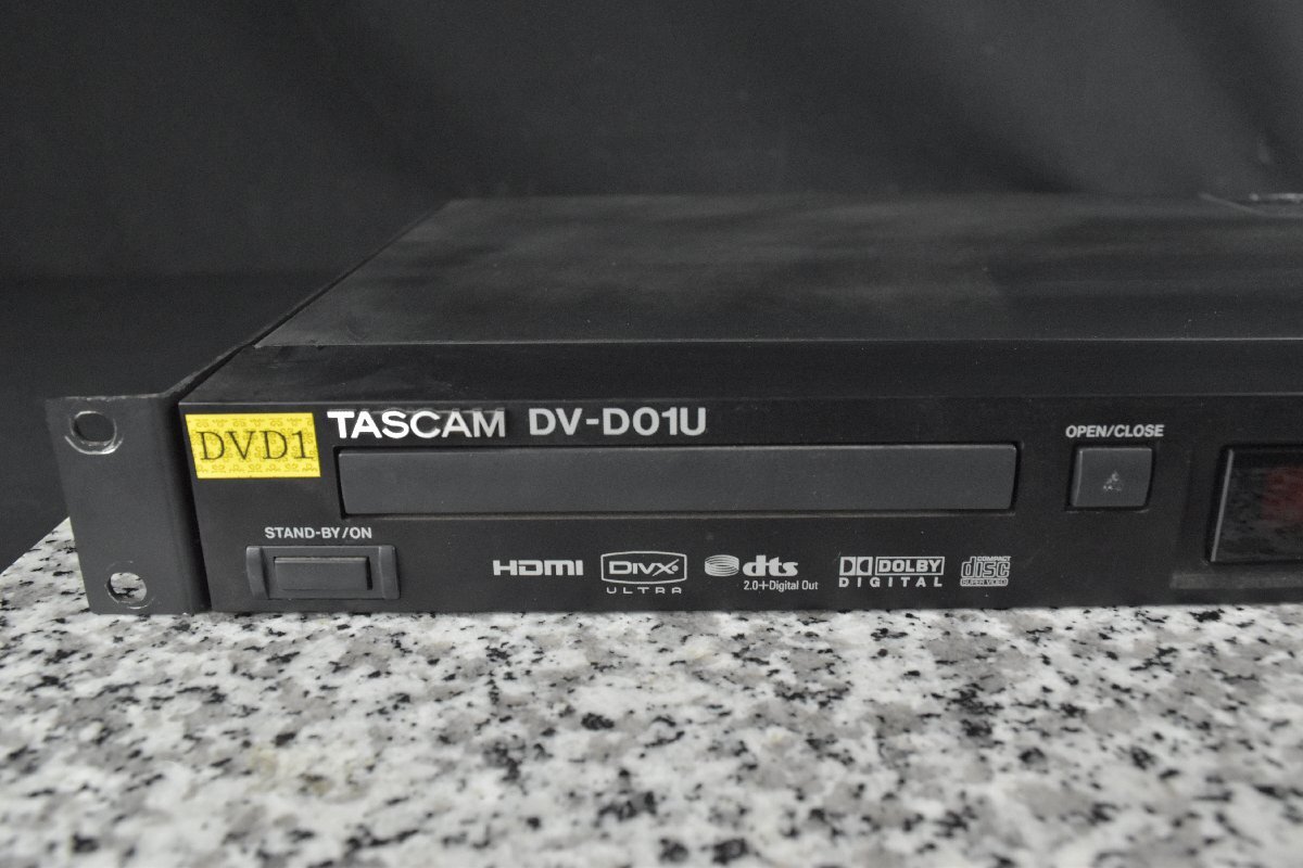 TASCAM タスカム DV-DO1U DVDプレイヤー【現状渡し品】★F_画像10