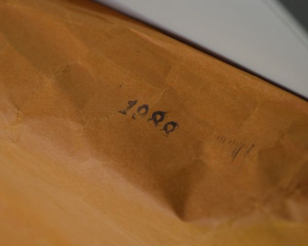 [IM] 未使用 中国 書道紙　紅星牌 　棉料四尺単宣　100枚　1988年11月製造　1989年6月購入　69cm×138cm　中国　書道　紙_画像9