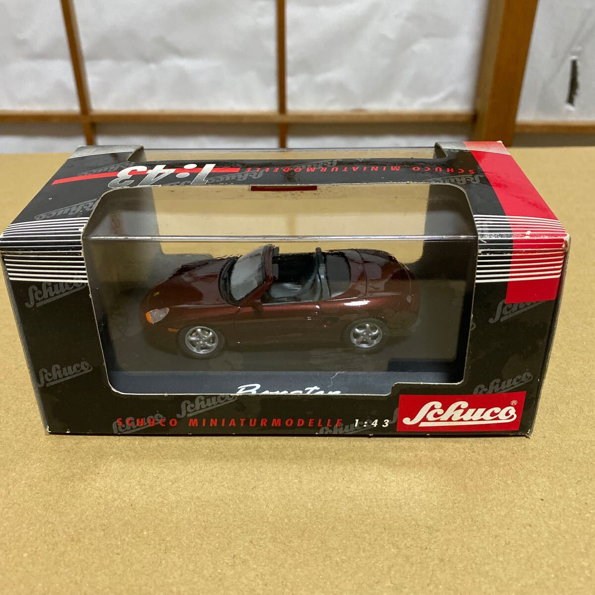 SCHUCO ミニカー 1/43 Boxster 送料350円の画像1