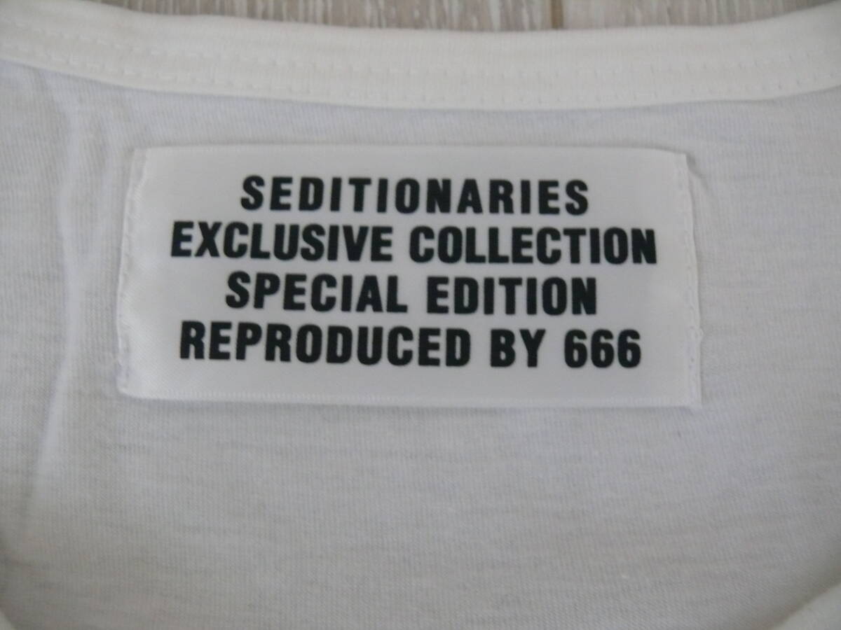 SEDITIONARIES REPRODUCED BY 666 セディショナリーズ by 666 EXPOSE PUNK ROCK SEX Tシャツ 666復刻版_画像2