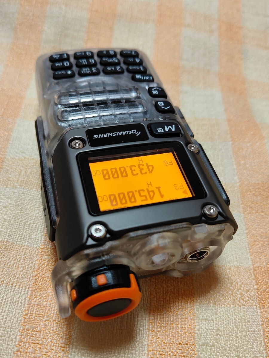 【国際VHF+北海道エアバンド】広帯域受信機 UV-K5(8) スケルトンボディー 未使用新品 メモリ登録済 日本語簡易取説 (UV-K5上位機)tp_画像6