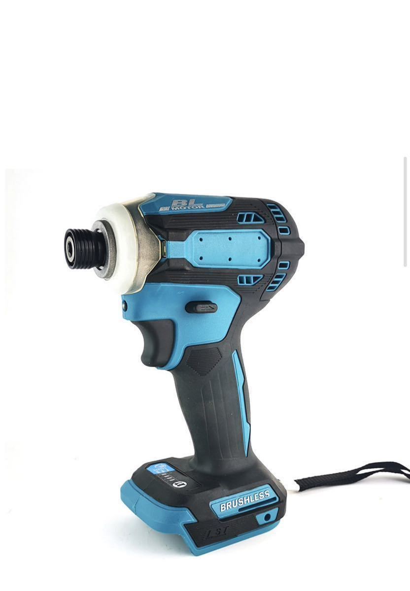 新型インパクトドライバー 軽量・小型・パワーアップ仕様 18vマキタ互換品 6色 makita 電動工具 パク DIY ドライバー 送料無料_画像3