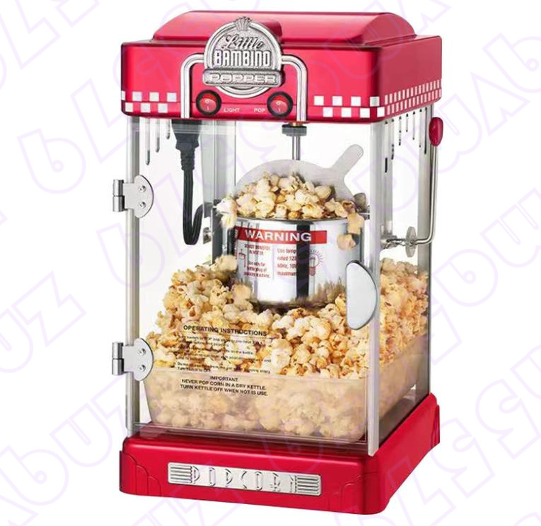 【新入荷】 ポップコーンメーカー 業務用 家庭用 電気ポップコーンマシン ポップコーン機 ステンレス ポップコーンマシーン