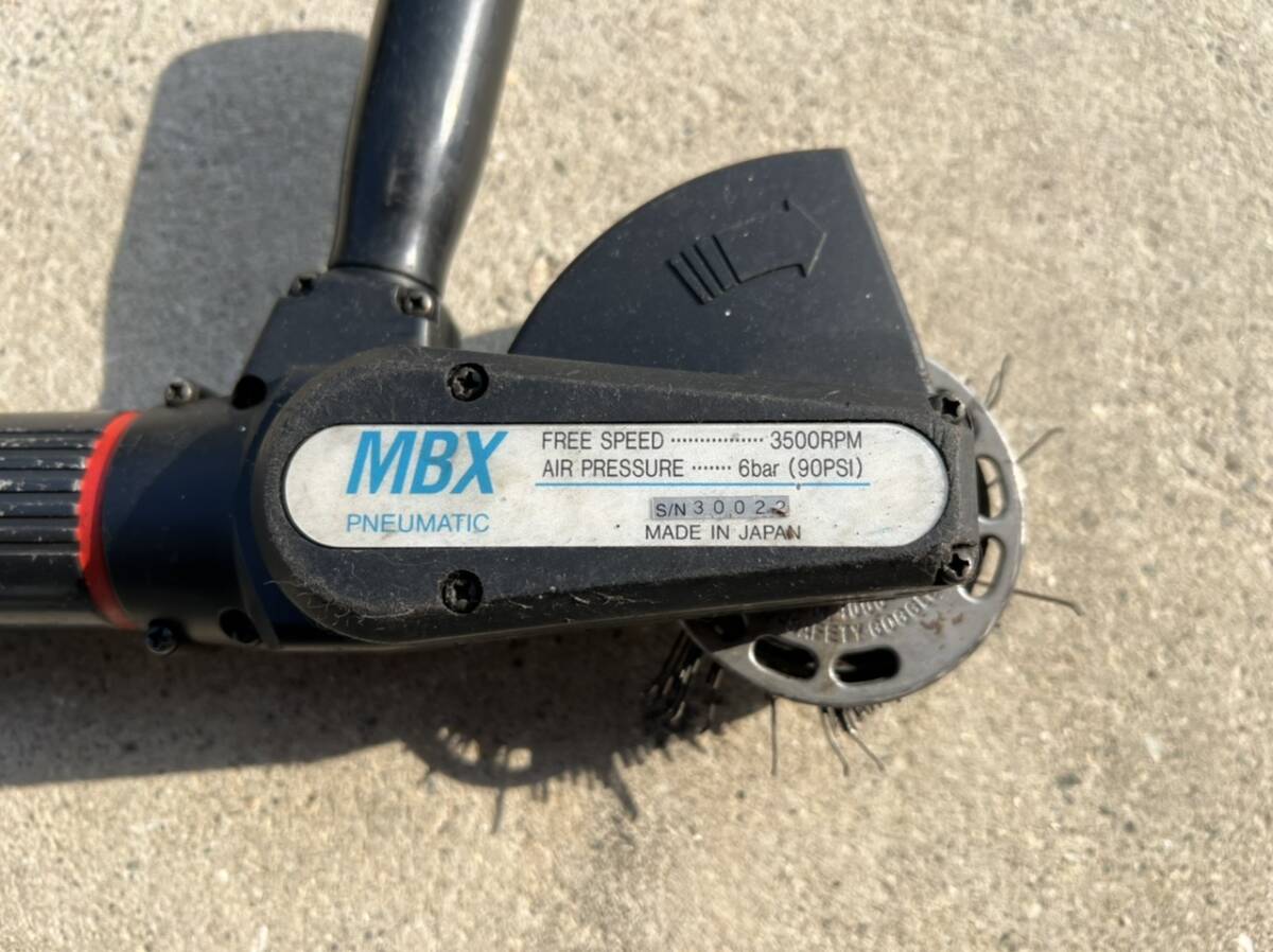 中古品！株式会社イスコ/ISCO MBX Pneumatic エアーワイヤーブラシ MBX ニューマチック_画像5