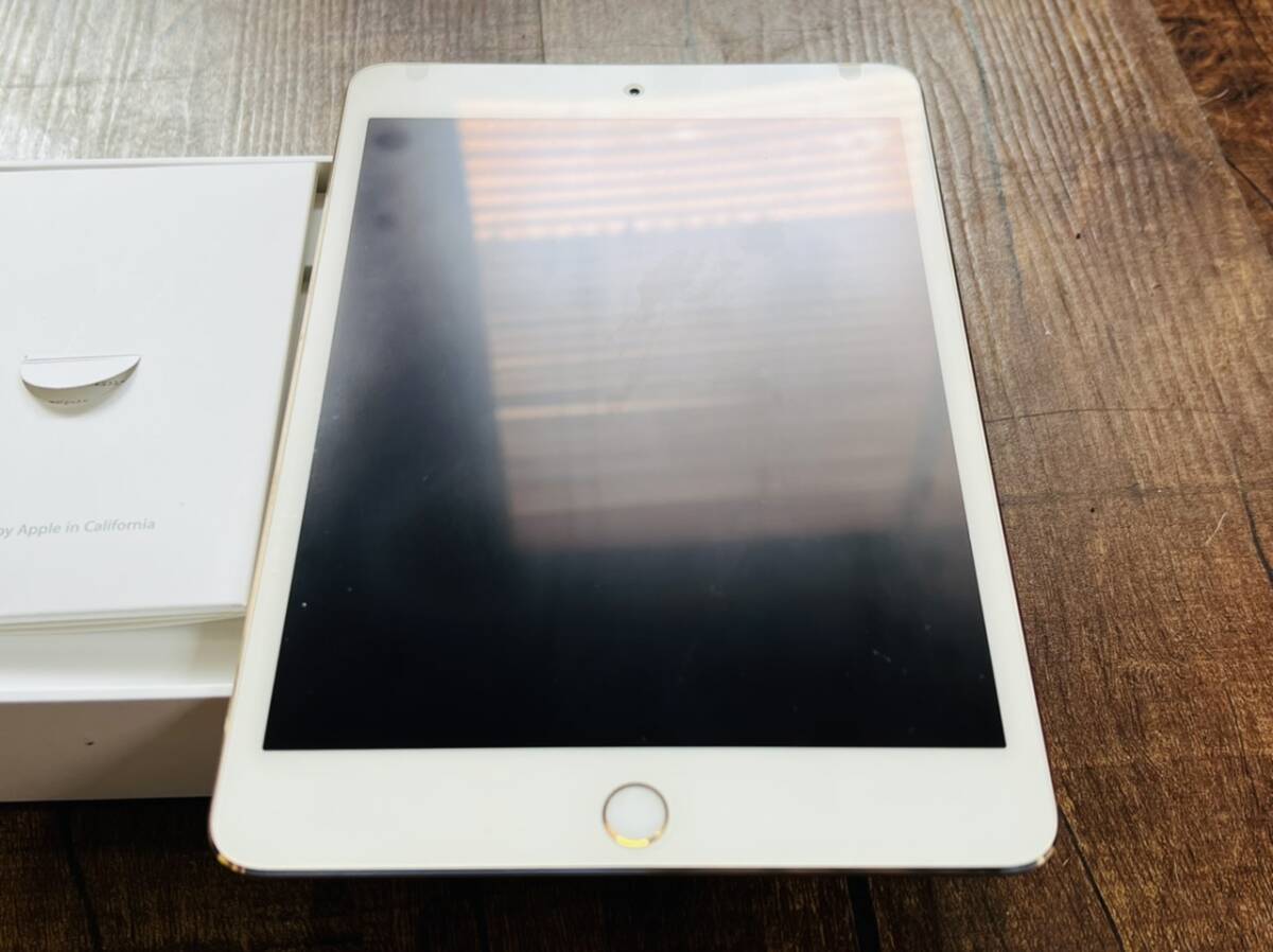 中古品！iPad mini4 ゴールド128GB Wi-Fi Apple iPad アップル アイパッド_画像8