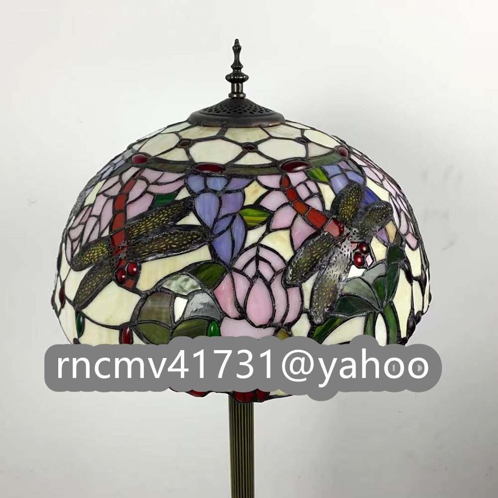 7919円 「81SHOP」 ステンドランプ フロアスタンド花柄 照明 7919円 「81SHOP」 ステンドランプ フロアスタンド花柄 照明
